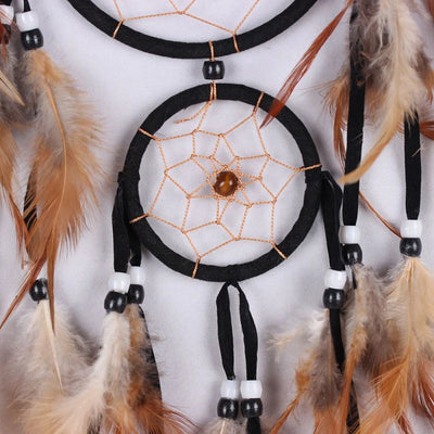 Handmade Dream Catcher with Animal Medallion