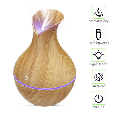 Ultrasonic LED Aroma Essential Oil Diffuser