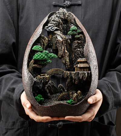 Mountain Waterfall Backflow Incense Burner