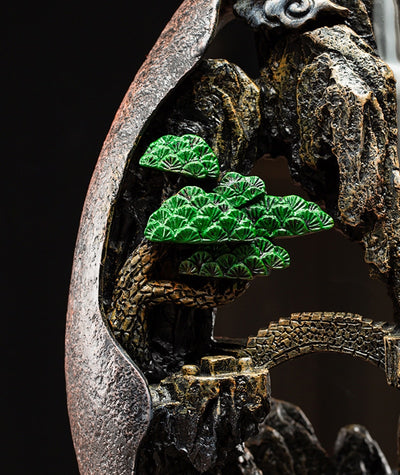 Mountain Waterfall Backflow Incense Burner