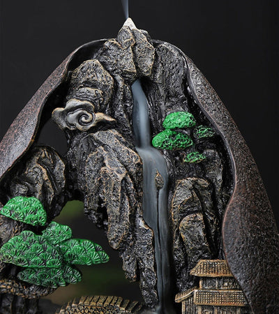 Mountain Waterfall Backflow Incense Burner