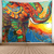 Sunshine Elephant Tapestry