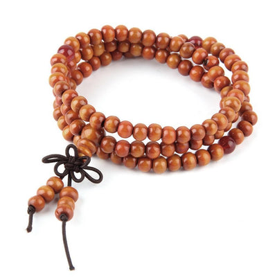 Natural Sandalwood Buddhist Meditation Beads